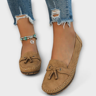Angie™ Leather Mocassins