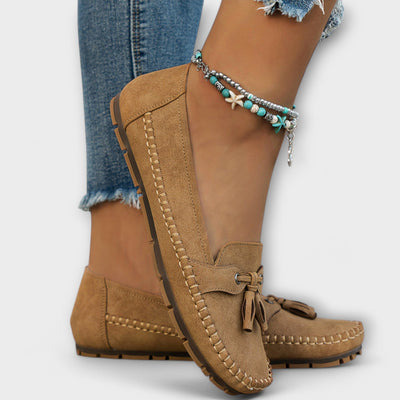 Angie™ Leather Mocassins