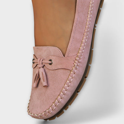 Angie™ Leather Mocassins
