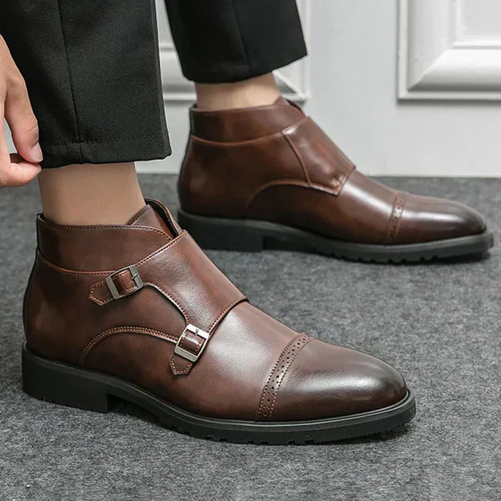 Jacob™ Stylish Double Monk Strap Boots