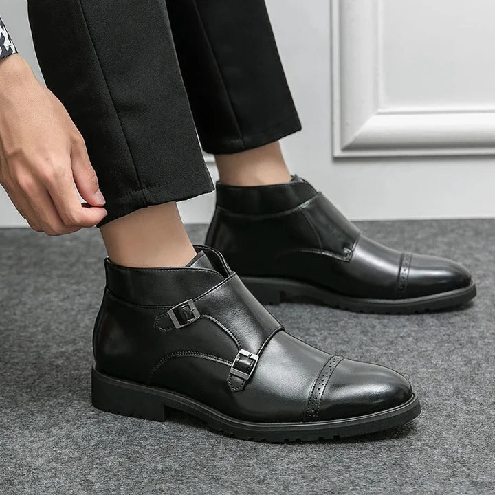 Jacob™ Stylish Double Monk Strap Boots