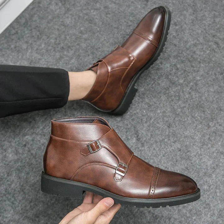 Jacob™ Stylish Double Monk Strap Boots