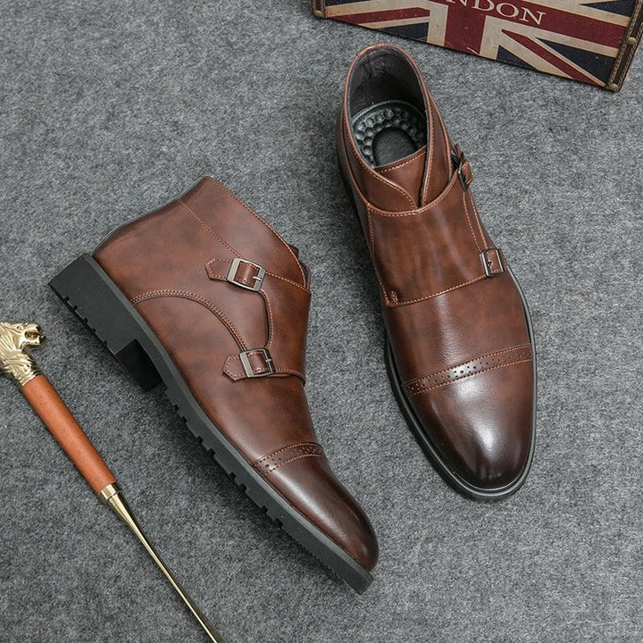 Jacob™ Stylish Double Monk Strap Boots