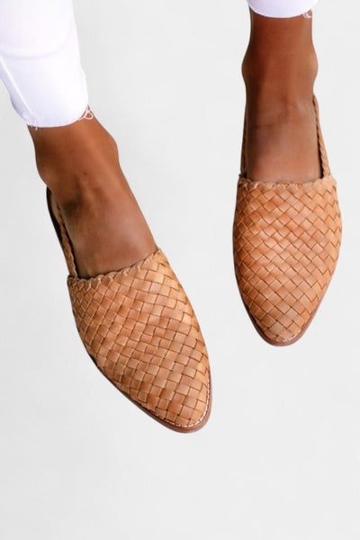 Isadora™ Handwoven Pointed Toe Flats