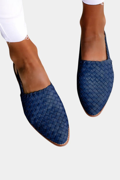 Isadora™ Handwoven Pointed Toe Flats