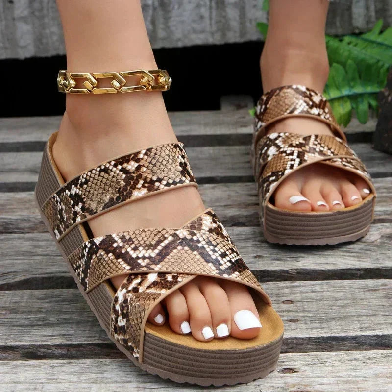 Chloe™ Comfort Leather Sandals
