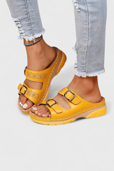 Tamsin™ Orthopedic Leather Sandals