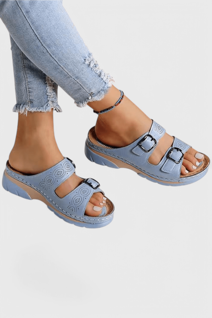 Tamsin™ Orthopedic Leather Sandals