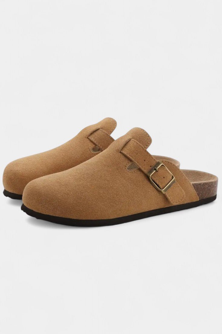 Tia™ Robust Suede Clogs